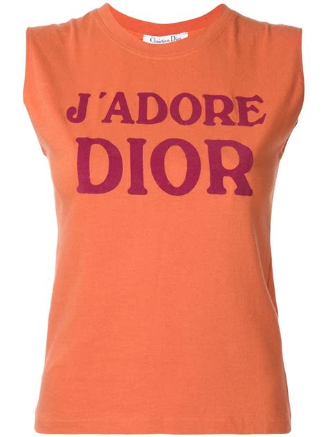 i adore dior t shirts|Dior sleeveless shirt.